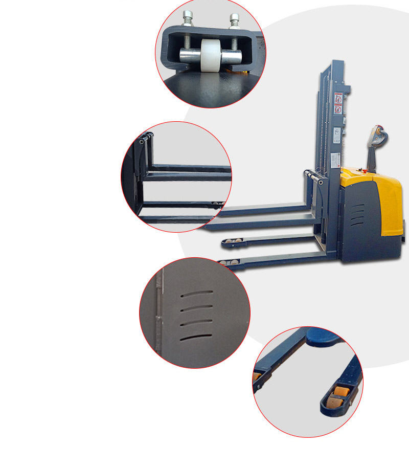 站架式全電動堆高車4